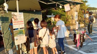 頭島あかりまつり出店！
