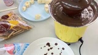 チョコフォンデュ企画